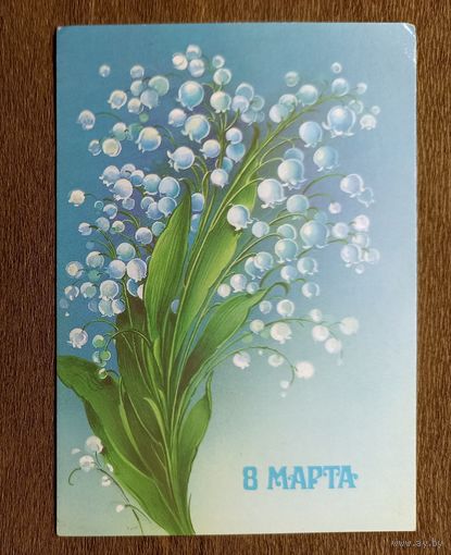 Н. Коробова 8 марта. 1986 г.
