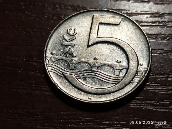 Чехия 5 крон 1996