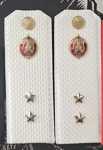 Погоны МВД РБ парадные