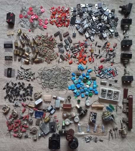 Радиодетали разные