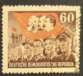 ГДР 1953 Карл Маркс , Сталин , Ленин