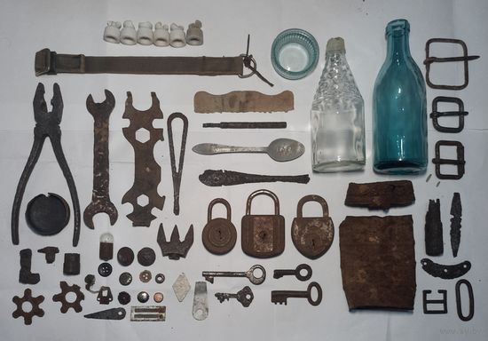 Сборный лот находок с позиций РККА. Добавлен.