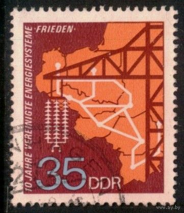 ГЕРМАНИЯ, ГДР - 1973 [Mi. 1871] Гашеная (DDR06)