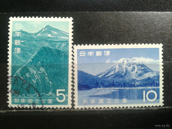 Япония, 1965. Национальные парки, полная серия
