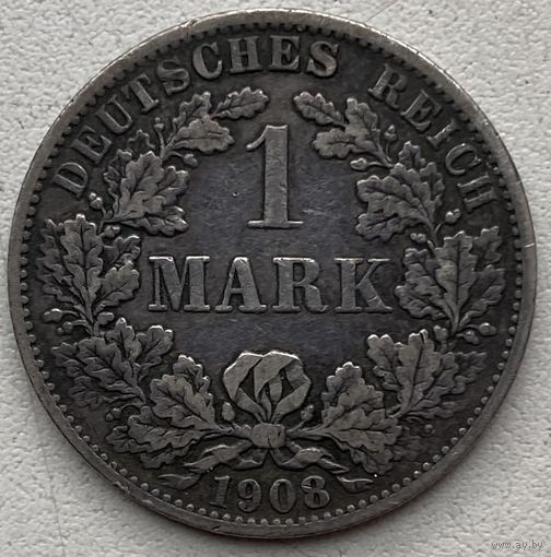Германия 1 марка 1908 г. A