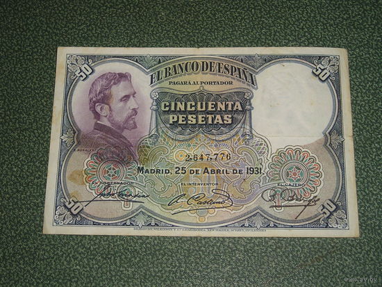 Испания, 50 Песет 1931