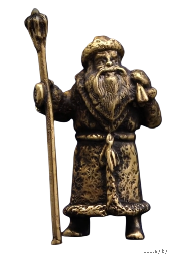 Статуэтка Дед Мороз Латунь