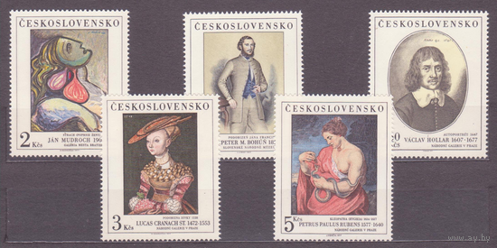 Чехословакия 1977 Живопись Рубенс, Кранах и др.** \\5