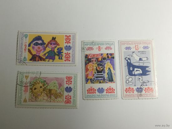 Болгария 1982. Детские рисунки