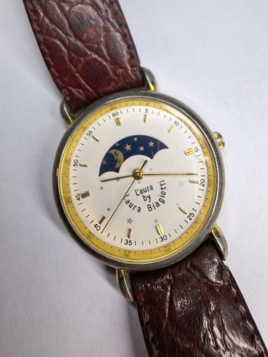 Часы . Laura Biagiotti . День , ночь . С рубля без МЦ . Всё с рубля без МЦ.