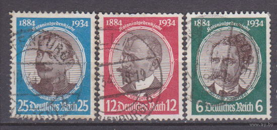 Известные  Люди личности- Рейх Германия 1934 год лот 13 менее 10 % от каталога по курсу 3 р