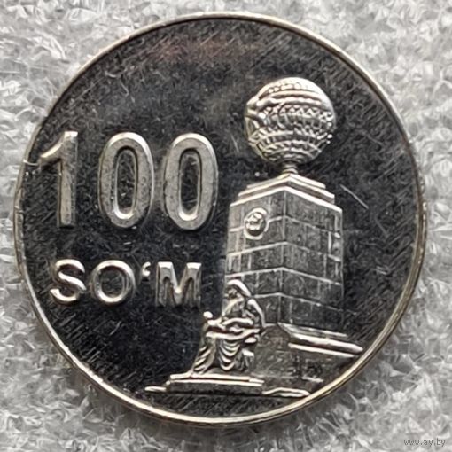 Узбекистан 100 сумов  2018 г.  (2)