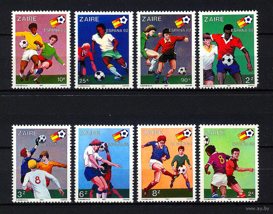 1981 ДР Конго. ЧМ по футболу в  Испании