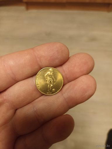 Сомали 25  шиллингов 2001 год        (футболист)