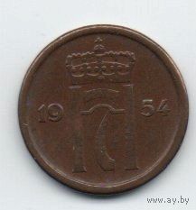 КОРОЛЕВСТВО НОРВЕГИЯ. 1 ЭРЕ 1954