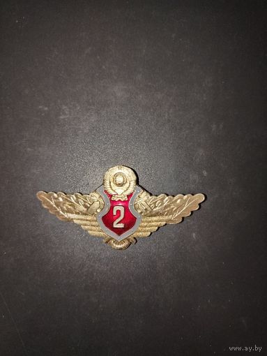 Классность (легкий знак на заколке) в люксе