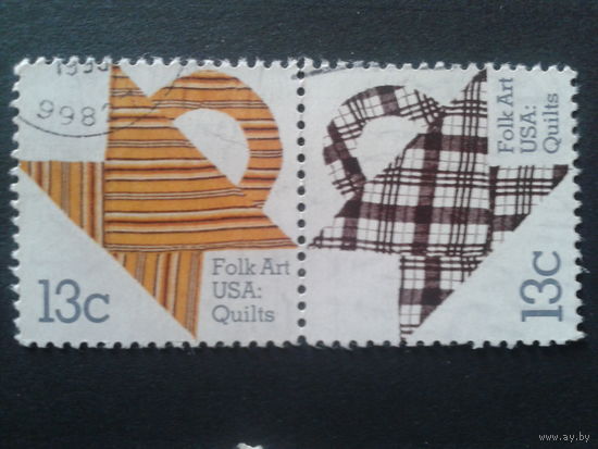 США 1978 прикладное искусство, сцепка