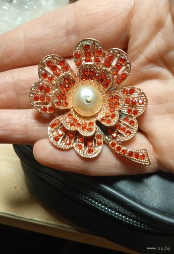 Брошь винтажная. ЧССР. Чехословакия