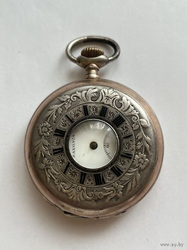 Карманные часы Saxonia Германия серебро