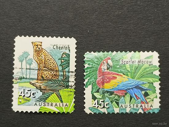 Австралия 1994. Исчезающие виды. Зубцовка. Полная серия