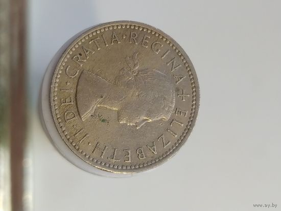 1 шиллинг Великобритания 1966 года год лот 44