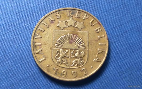 20 сантимов 1992. Латвия.