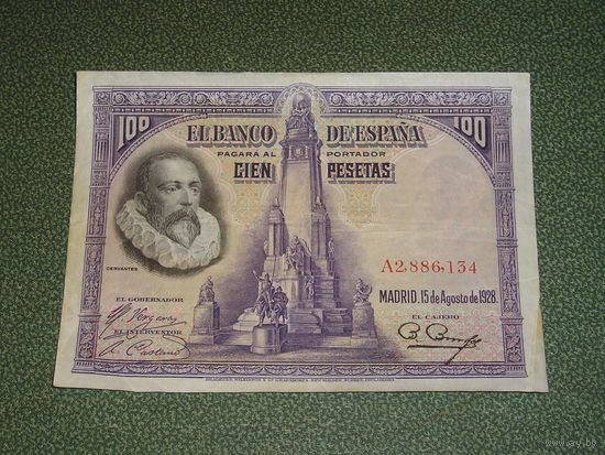 Испания, 100 Песет 1928