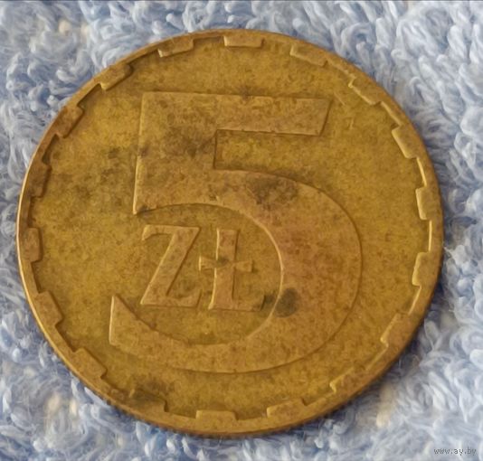 Польша. 5 злотых 1984 год.