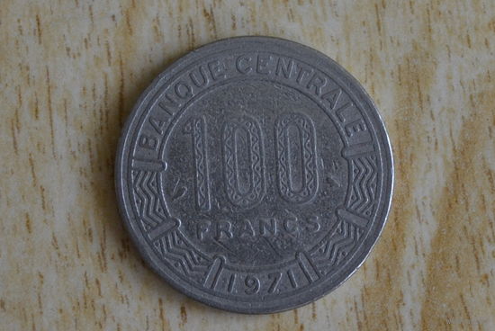 Камерун 100 фраков 1971 с 1 руб