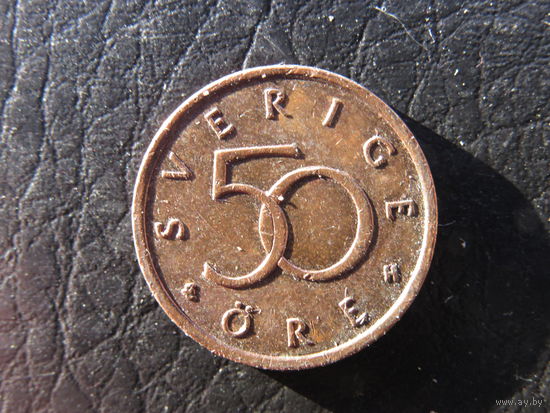Швеция. 50 эре. 2003. С 20 копеек. Распродажа коллекции. Смотрите другие лоты.