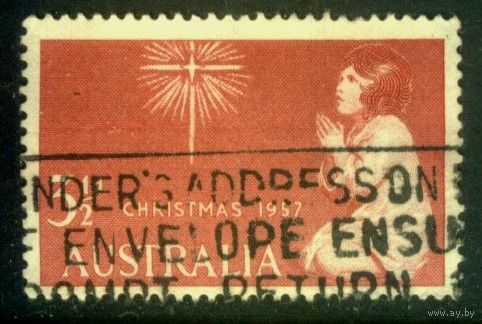Австралия - 1957 [Mi. 279] Гашеная (AU04)