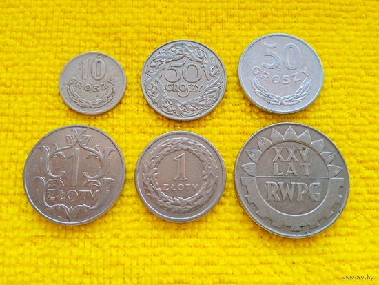 6 монет Польши