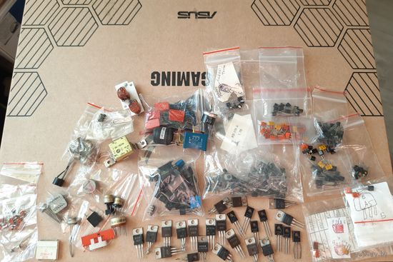 Радиодетали. СССР и импорт. ВСЁ ОДНИМ ЛОТОМ