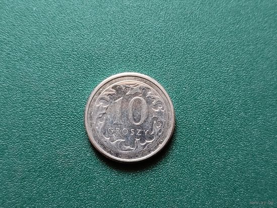 10 грошей Польша.