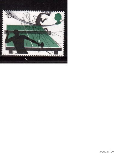 Великобритания-1977(Мих.728) , гаш.,  Спорт ,