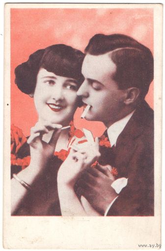 Открытка старинная