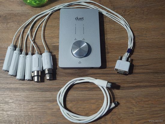 Apogee duet firewire Interface Аудиоинтерфейс звуковая карта ЦАП DAC