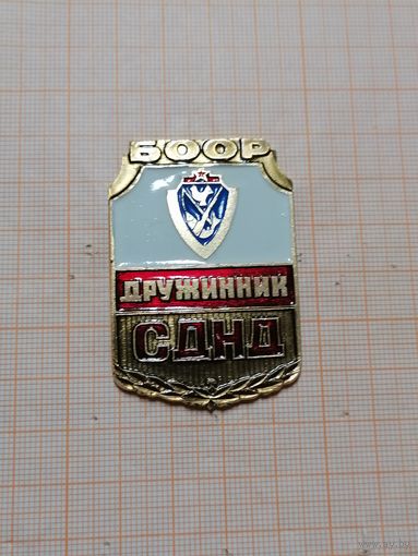 Дружинник БООР   СДНД.