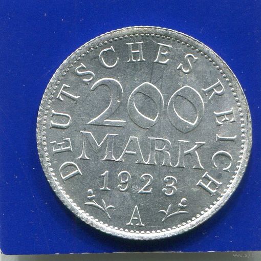 Германия 200 марок 1923 А
