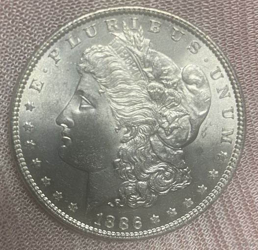 Монета 1 доллар 1886 год. США. Доллар Моргана