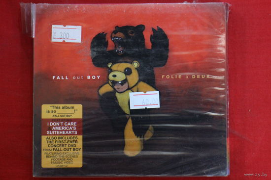 Fall Out Boy – Folie A Deux (2008, CD + DVD, Digipak)
