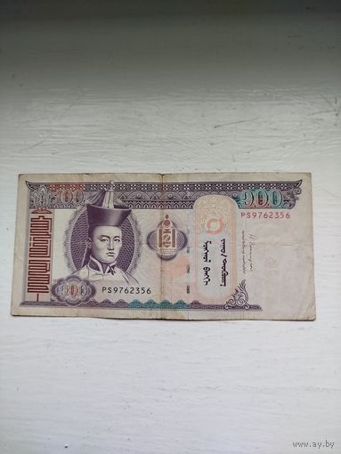 100 тугриков Монголия.
