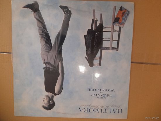 BALTIMORA  " LIVING IN THE BACKGROUND" "1985  LP INDIA EMI COLUMBIA EJ 240436 -