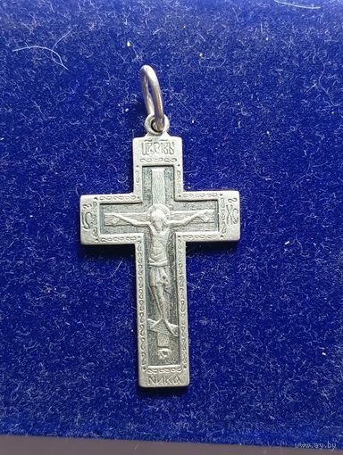 Серебряный крестик , 925 проба .