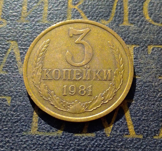 3 копейки 1981 СССР #50
