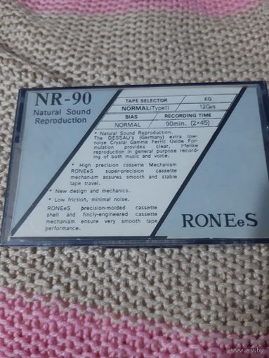 Кассета RONEeS NR-90. AC/DC BACK IN BLACK T-N-T