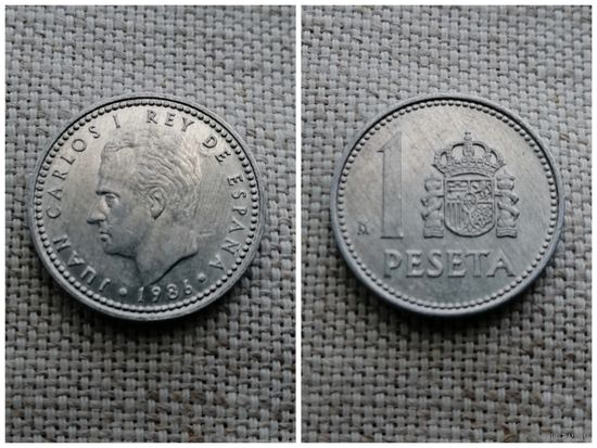 Испания 1 песета 1986