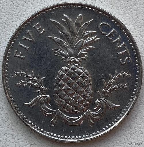 Багамские острова (Багамы) 5 центов 2000 г.