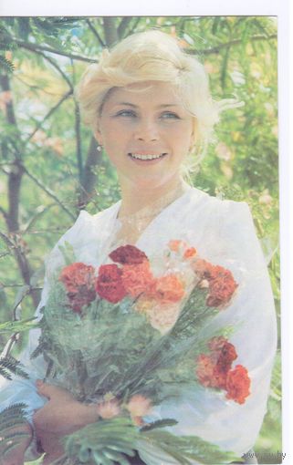 СССР 1987.Артисты советского кино. Елена Драпеко.