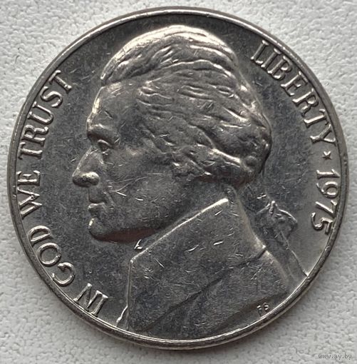 США 5 центов 1975 г.